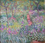 Claude Monet The Artist's Garden at Giverny. oil painting on canvas